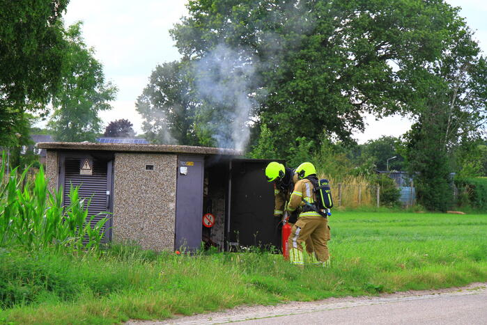 Brand in transformatorhuis