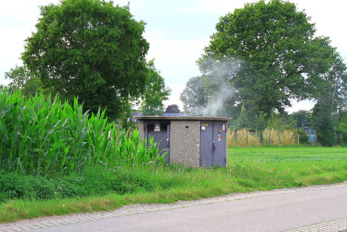 Brand in transformatorhuis