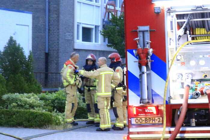 Brand in opslag met fietsaccu's