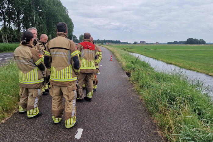 Wateroverlast door gesprongen waterleiding