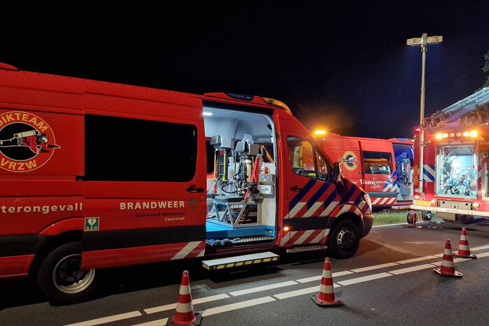 Zwaargewonden nadat auto te water raakt