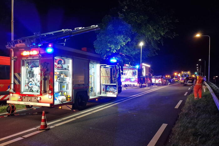 Zwaargewonden nadat auto te water raakt