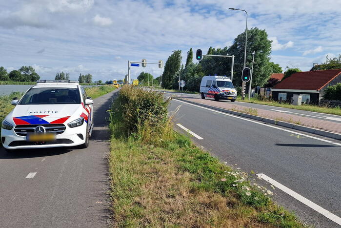 Man overleden, scheepvaartverkeer is gestremd