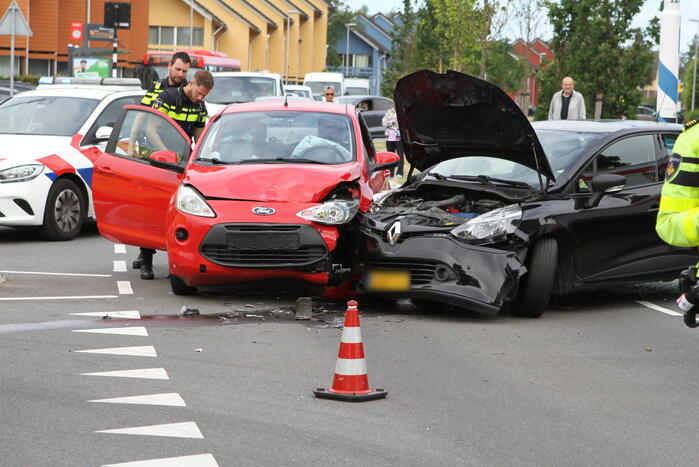 Flinke schade bij verkeersongeval