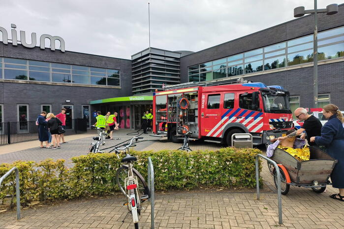 Sportcentrum ontruimd door brandmelding