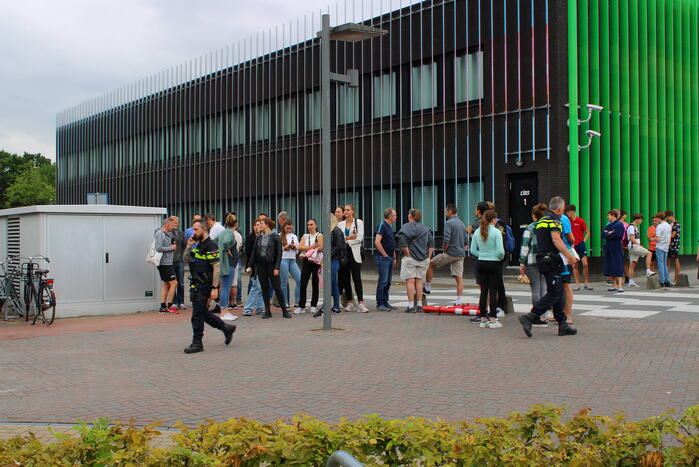 Sportcentrum ontruimd door brandmelding