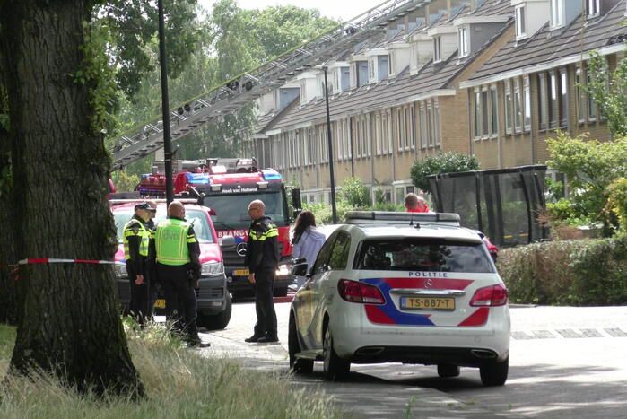 Meerdere woningen beschadigd door brand