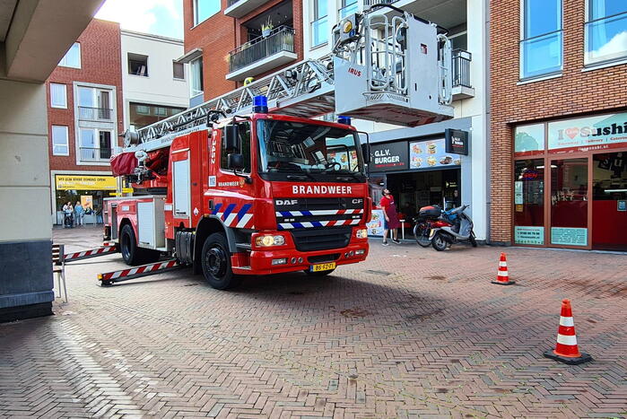 Brand in woning snel onder controle