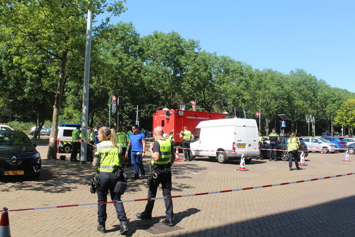 Grote verkeerscontrole bij Sparta Stadion