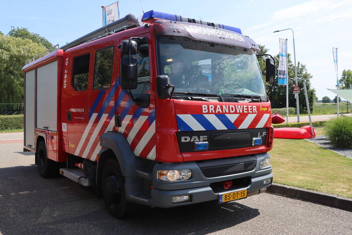Brandgerucht in interieurwinkel