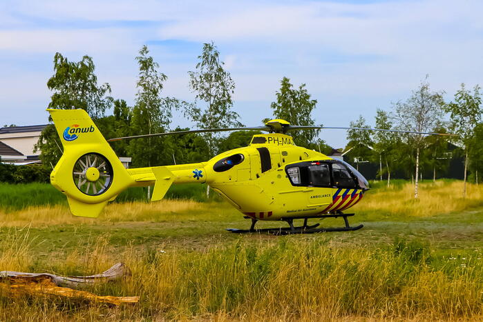 Traumahelikopter ingezet bij medische noodsituatie