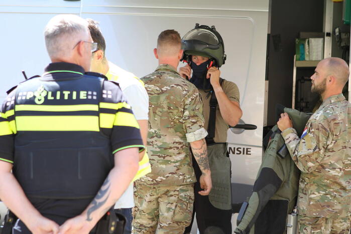 Onderzoek naar twee aangetroffen explosieven