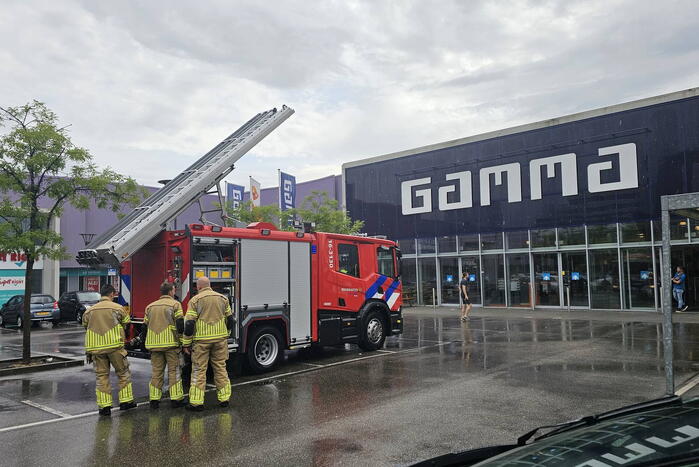 Hevige wateroverlast in Gamma door regenval