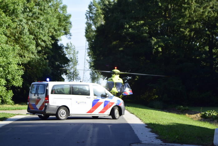 Traumahelikopter ingezet voor medische noodsituatie