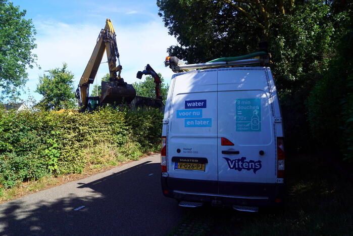 Waterlekkage bij brandkraan