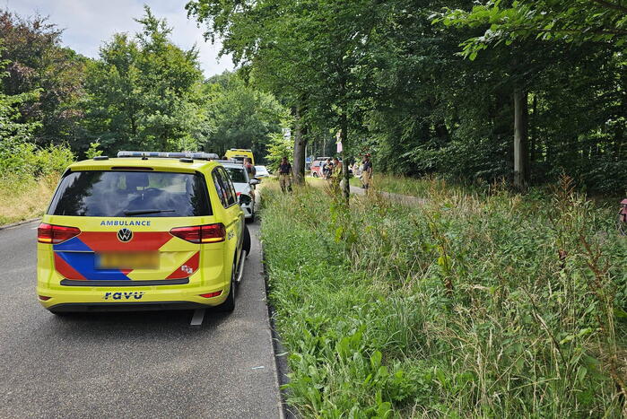 Fietser ernstig gewond na val met fiets