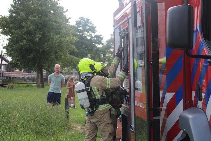 Bermbrand snel geblust