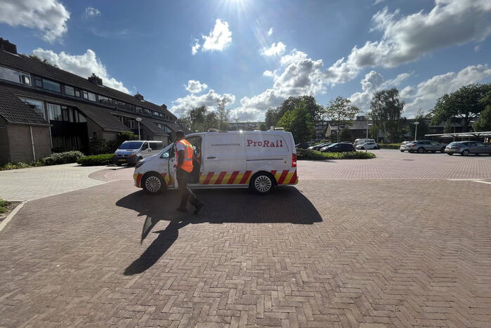 Trein gestrand op NS-station