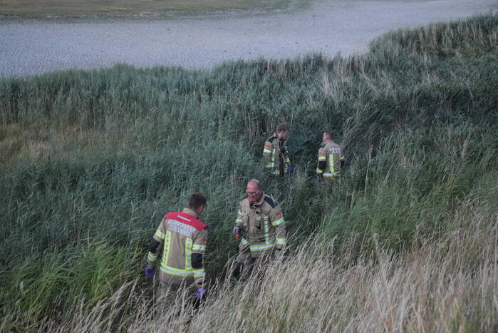 Motorrijders vliegen uit bocht