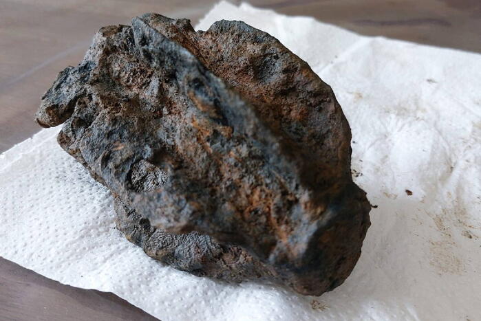 Magneetvisser vindt mogelijke granaat