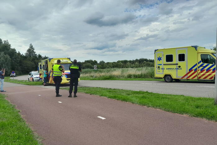 Traumahelikopter landt in sandelingenpark