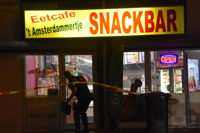 Snackbar 't Amsterdammetje overvallen