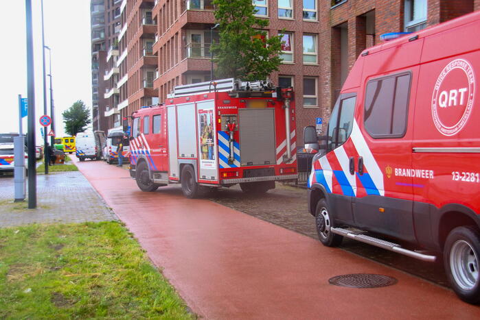 Grote inzet hulpdiensten na aantreffen verdacht pakketje