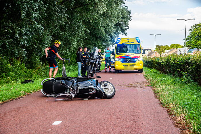 Scooterrijder ernstig gewond bij eenzijdig ongeval