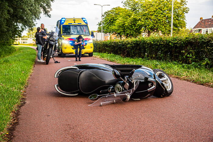 Scooterrijder ernstig gewond bij eenzijdig ongeval