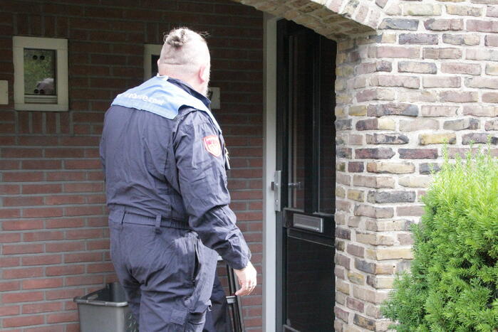 Forensisch onderzoek naar oorzaak woningbrand
