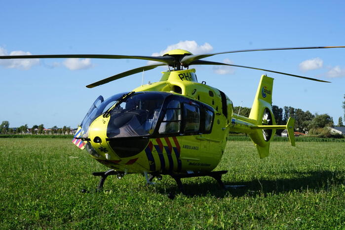 Traumahelikopter ingezet bij medische noodsituatie