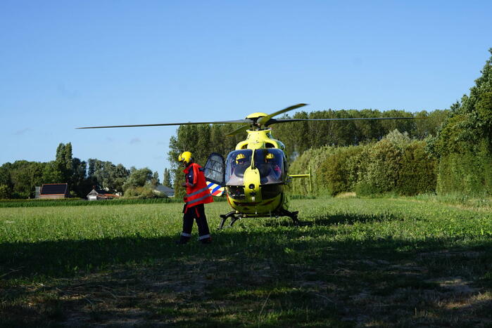 Traumahelikopter ingezet bij medische noodsituatie
