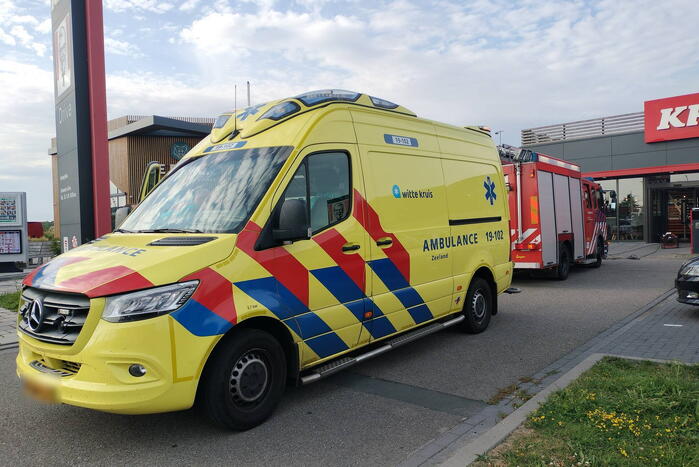 KFC ontruimd vanwege lekkage CO2 cilinder