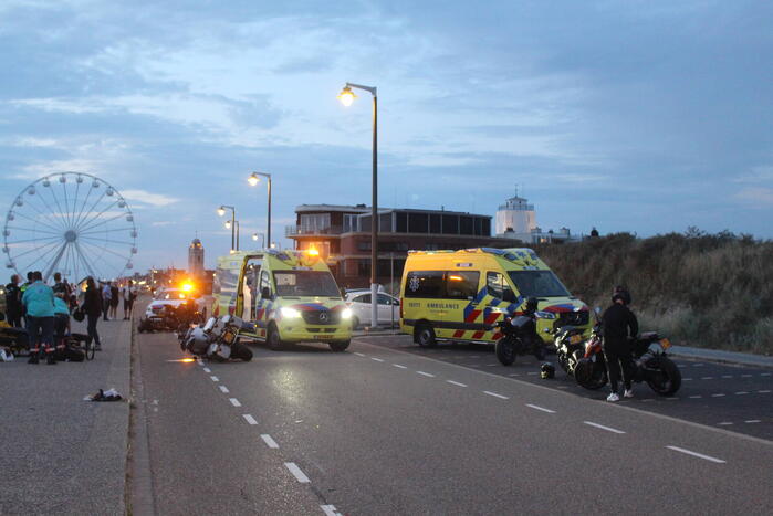 Twee gewonden na motorongeval