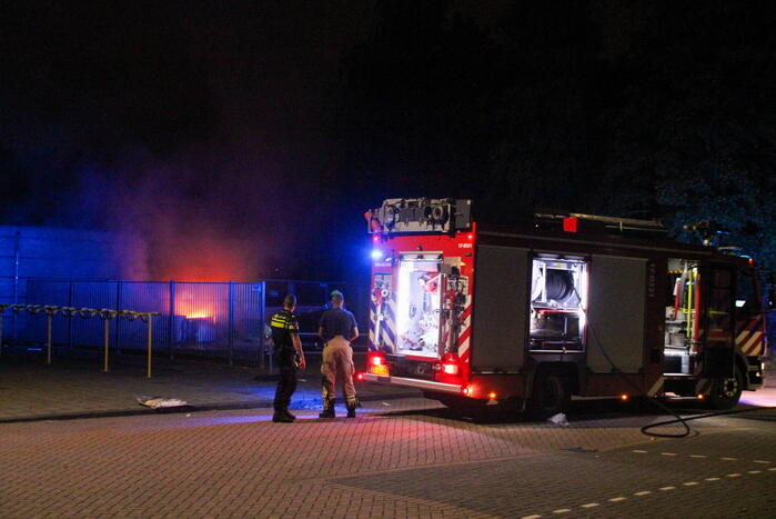 Meubilair in brand bij voetbalvereniging VV Zwaluwen