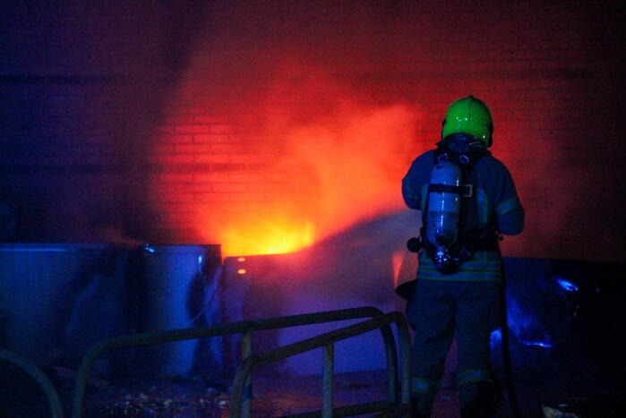 Meubilair in brand bij voetbalvereniging VV Zwaluwen