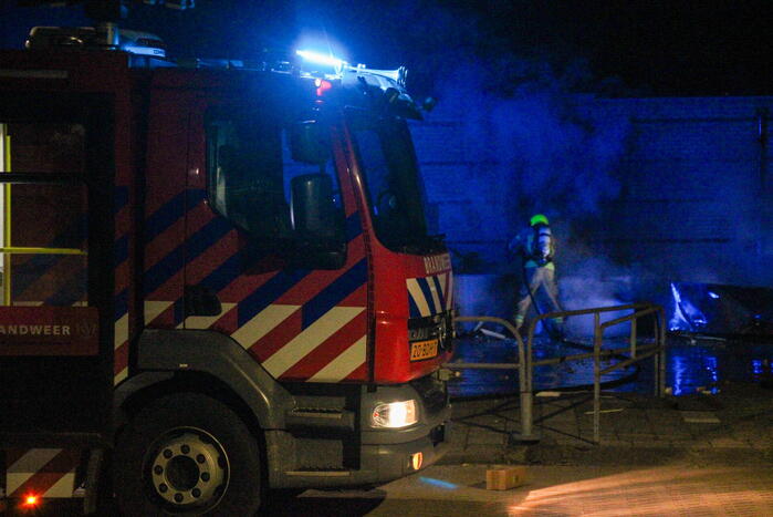 Meubilair in brand bij voetbalvereniging VV Zwaluwen