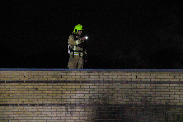 Meubilair in brand bij voetbalvereniging VV Zwaluwen