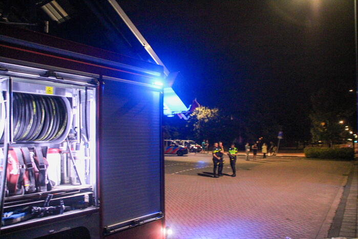 Meubilair in brand bij voetbalvereniging VV Zwaluwen