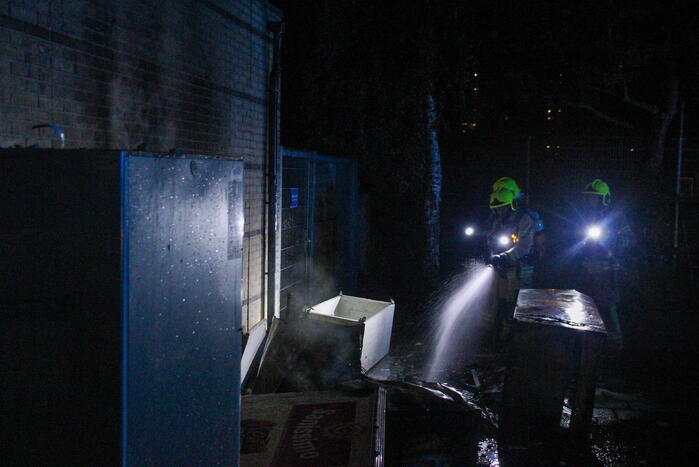 Meubilair in brand bij voetbalvereniging VV Zwaluwen