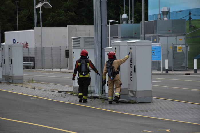 Brandweer doet onderzoek naar mogelijk waterstof lekkage