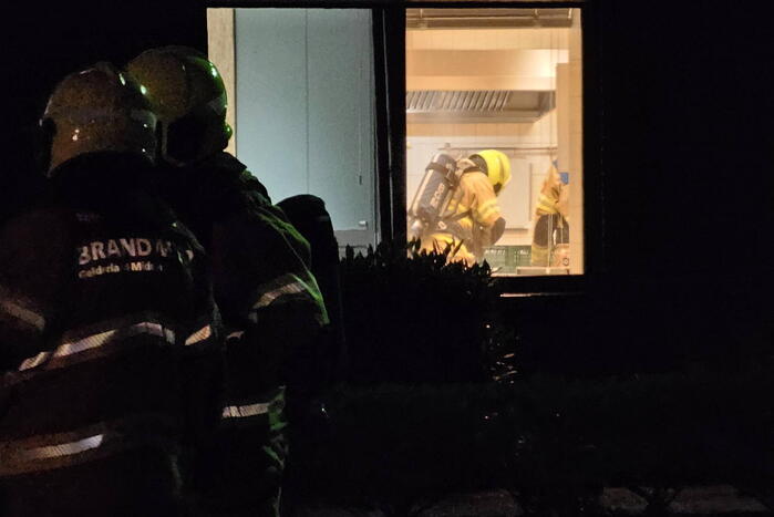 Asielzoekerscentrum ontruimd vanwege brand