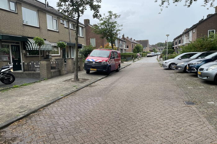 Brand bij oud leegstaand schoolgebouw