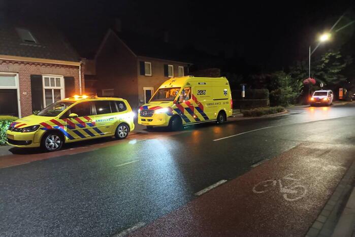 Persoon ernstig gewond na val van trap