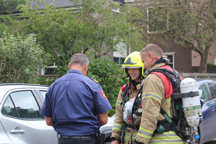 Onderzoek naar gaslucht in woning