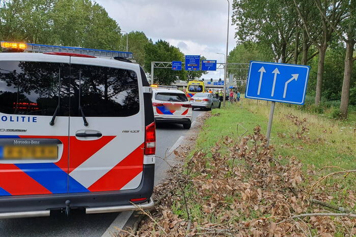 Twee aanrijdingen tegelijkertijd