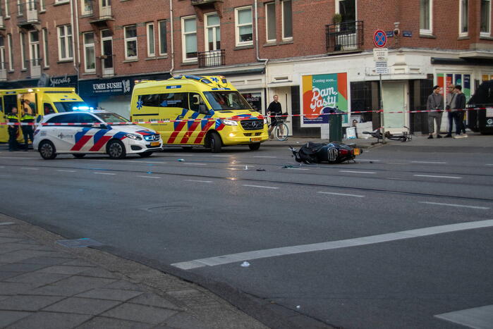 Twee gewonden na botsing