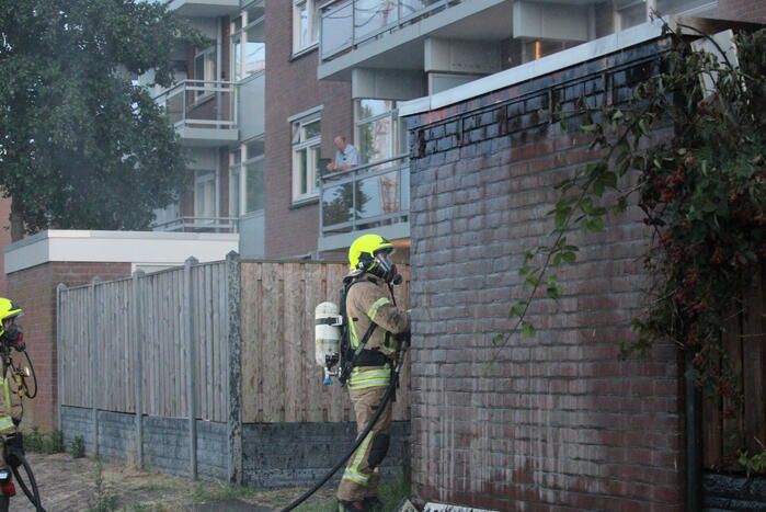 Schuur volledig uitgebrand