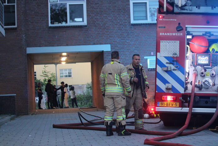 Schuur volledig uitgebrand