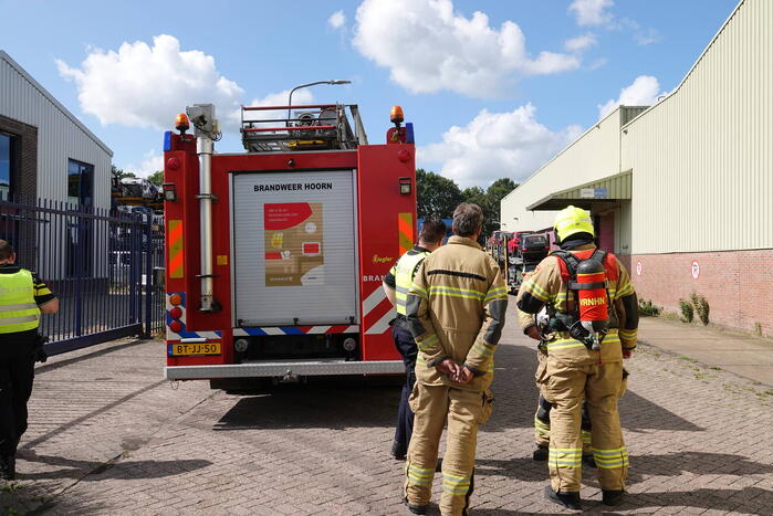 Zes gewonden bij brand in bedrijfspand